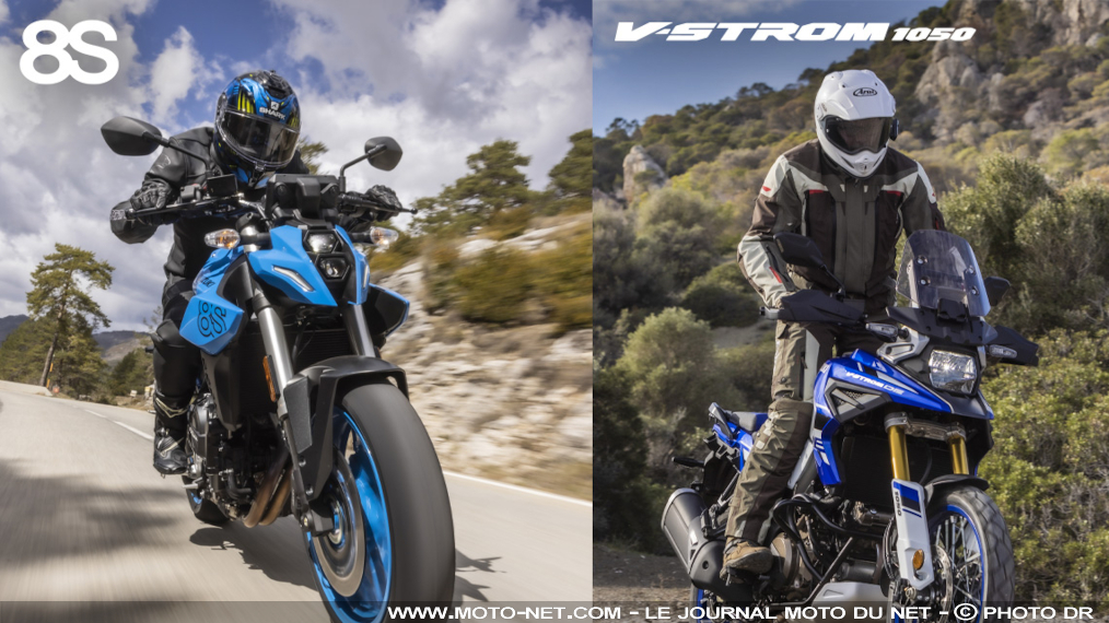 Suzuki muscle ses offres sur les GSX-8S et V-Strom 1050 DE/SE 