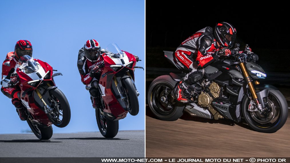 Ducati présente ses Panigale V4 R et Streetfighter V4 2023 