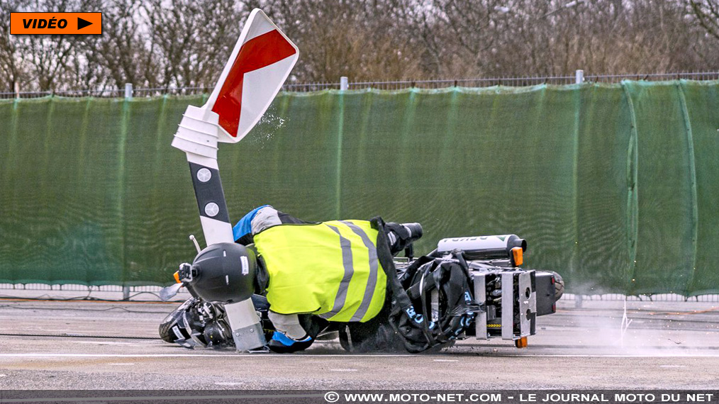 Les routes allemandes plus sûres grâce aux panneaux en plastique