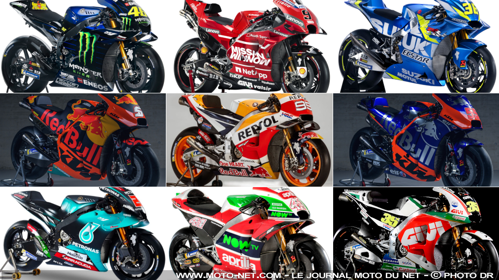 Quelle est votre moto préférée sur la grille du MotoGP 2019 ?