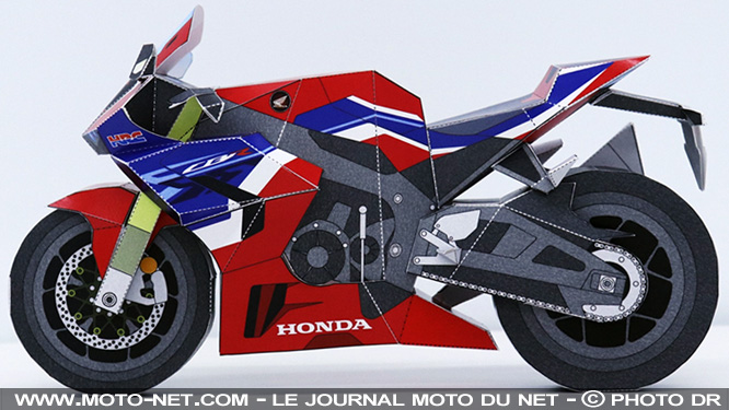 Comment fabriquer sa moto Honda CBR1000RR-R pour vraiment pas cherr-r