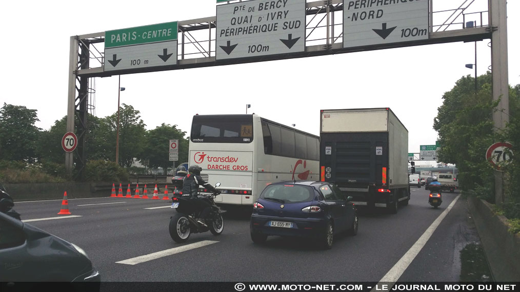 Limitation à 50 km/h, suppression de voies : les idées chocs pour le périphérique à Paris