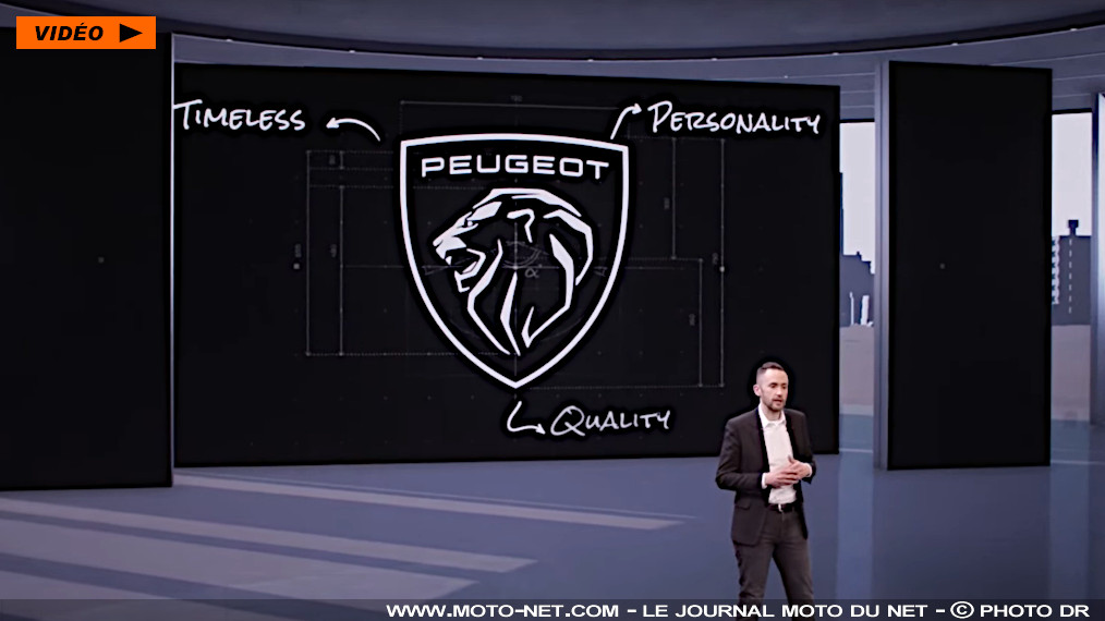 Peugeot Motocycles et Automobiles adoptent un nouveau logo néo-rétro