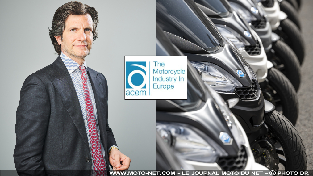 Piaggio succède à KTM à la tête de l'association européenne des constructeurs de motos (ACEM)