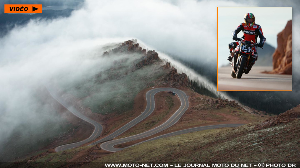 Les motos de nouveau interdites sur le vertigineux tracé de Pikes Peak