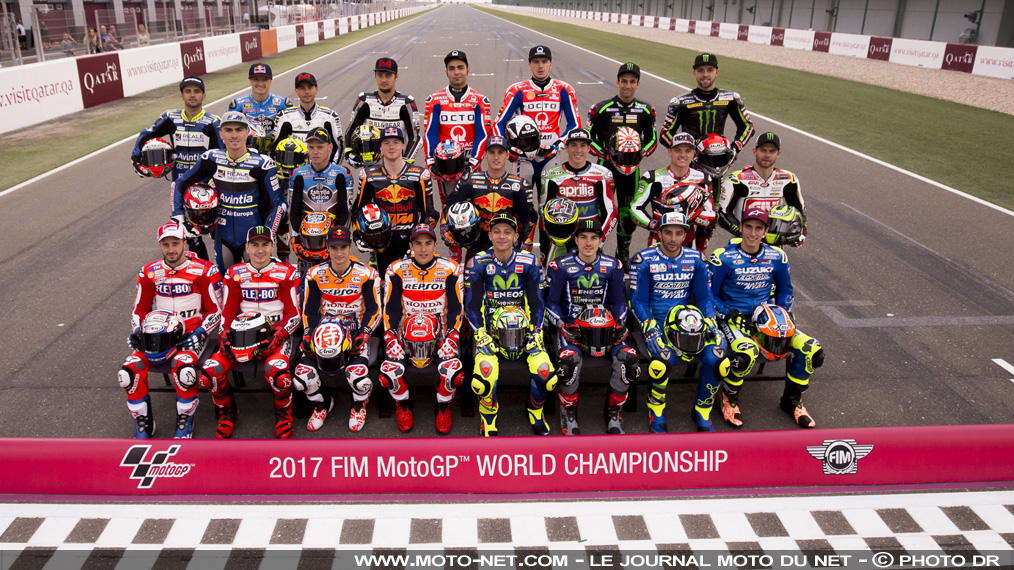 Tous les visages de la nouvelle saison MotoGP 2017