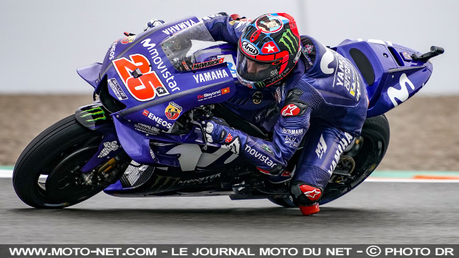 Maverick Viñales partira en tête du dernier GP de la saison MotoGP 2018 à Valence