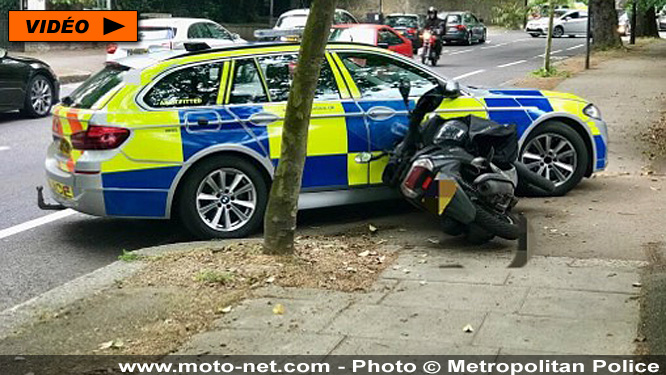 La police de Londres autorisée à percuter les voleurs à moto
