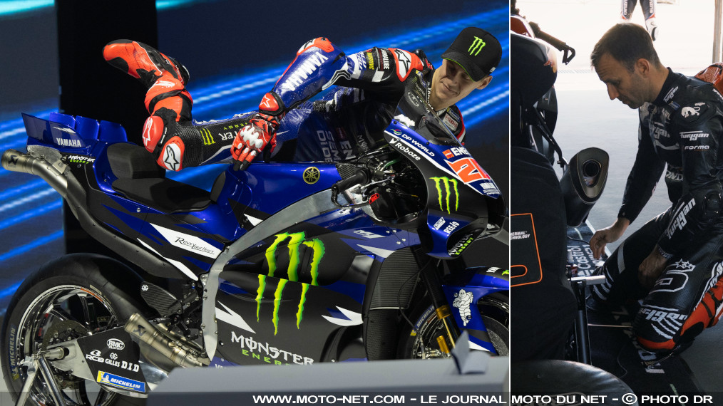 Fabio Quartararo et Johann Zarco parés pour une bonne année 2026