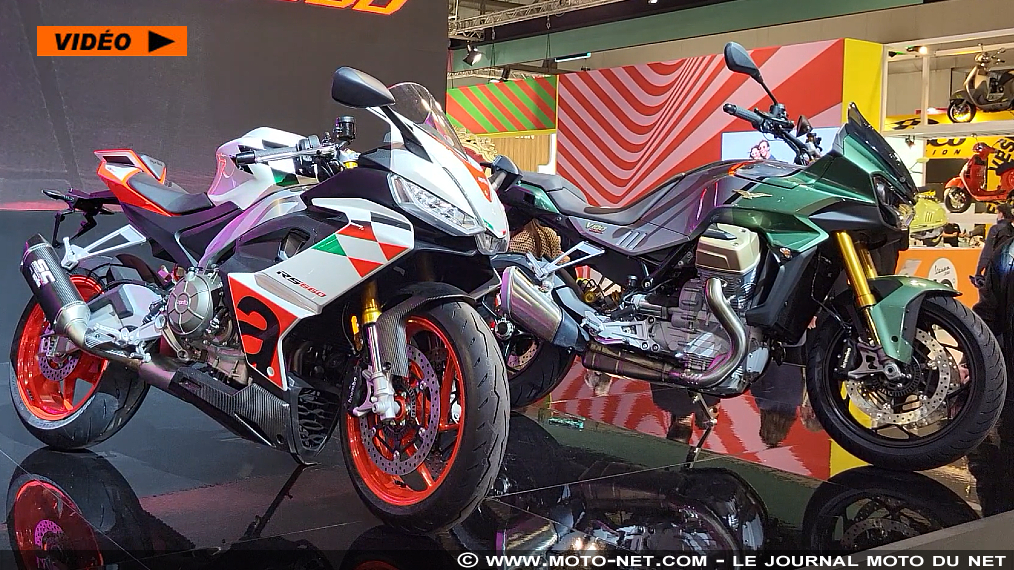 [Vidéo] Nouveautés Aprilia à l'EICMA