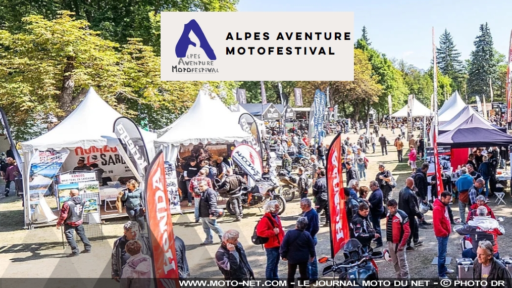 Le salon des motos trails Alpes Aventure Motofestival ce week-end à Barcelonnette