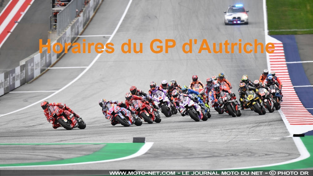 Horaires et enjeux du GP d'Autriche MotoGP 2023 au Red Bull Ring