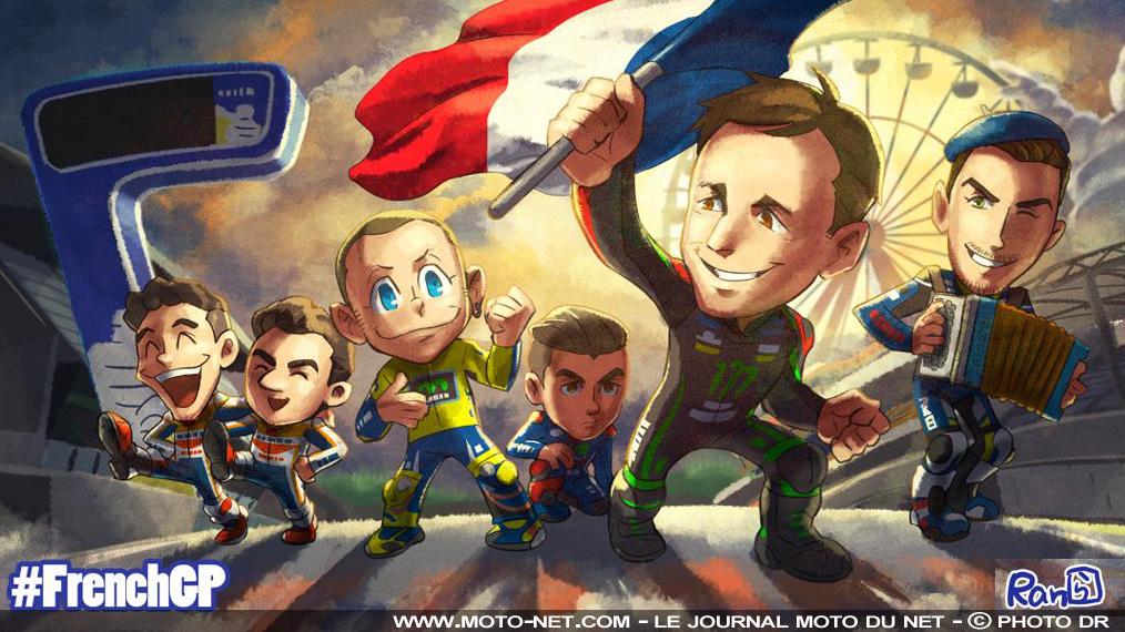 Trois pilotes français au départ du Grand Prix de France