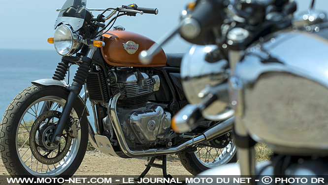 Prix et coloris des nouvelles Royal Enfield bicylindre 650