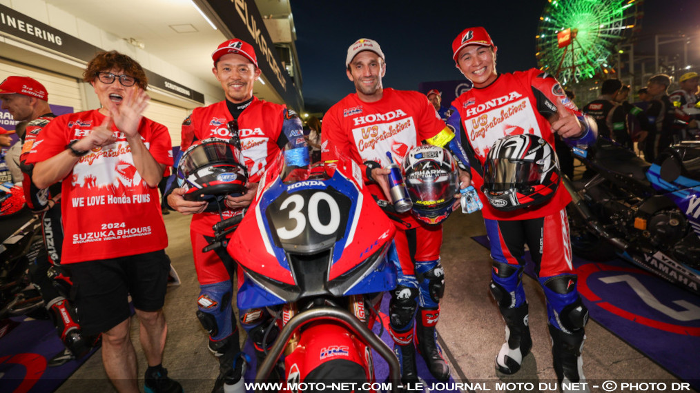 Nouvelle victoire pour Zarco et Honda ce dimanche aux 8h de Suzuka 2025 ?

Trois mois après son historique victoire au GP de France devant son public, Johann Zarco espère remporter un second succès en 2025, aux 8H de Suzuka ce dimanche sur les terres de son employeur Honda. Notre n°5 vise un troisième back-flip sur le circuit nippon, la Fireblade d'usine une quatrième victoire consécutive... Demandez le programme !

