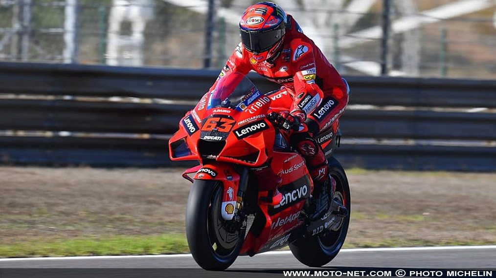 Bagnaia contient Quartararo pour la pole MotoGP au GP d'Espagne 