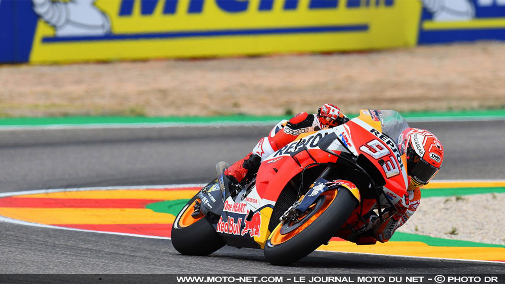 Qualifs : Marquez en pole, Quartararo en embuscade, Espargaro forfait !