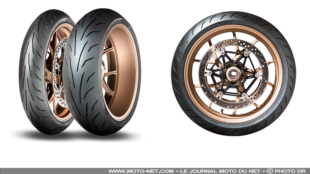 Nouveau pneu moto Dunlop Qualifier Core
