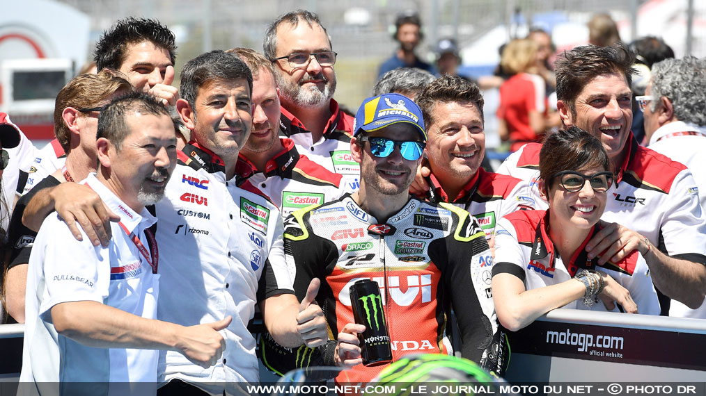 GP d'Espagne - Qualifs : pole record pour Crutchlow sur la Honda-LCR !