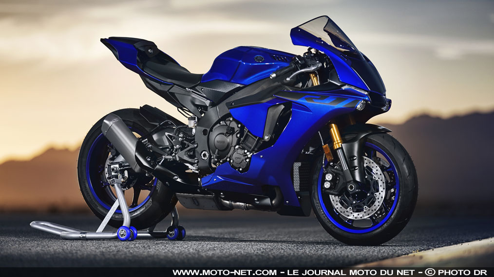 Toujours plus d'électronique pour les Yamaha R1 et R1M 2018