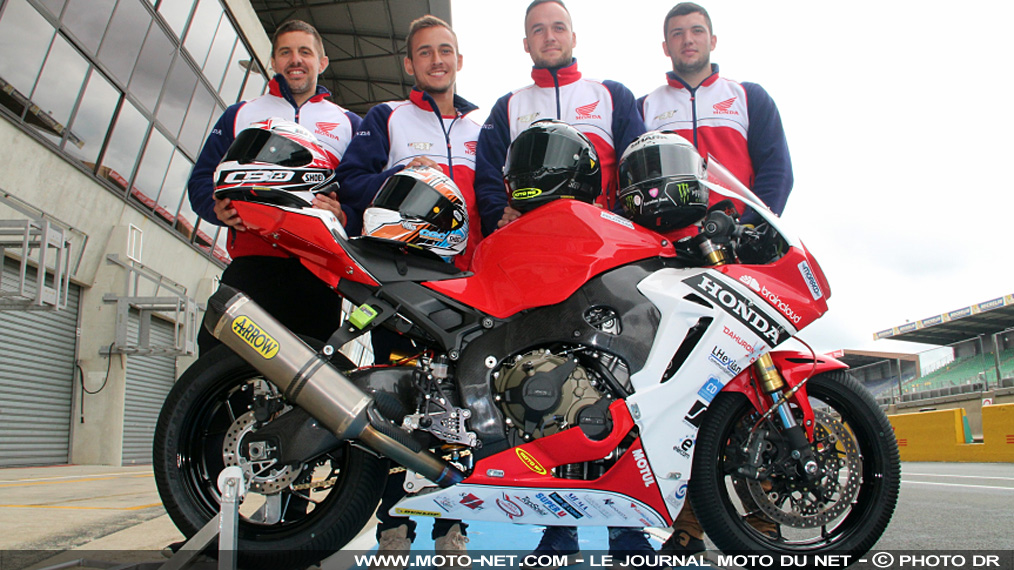 Championnat du monde d'endurance : le team RAC41 (Honda) descend en catégorie Superstock