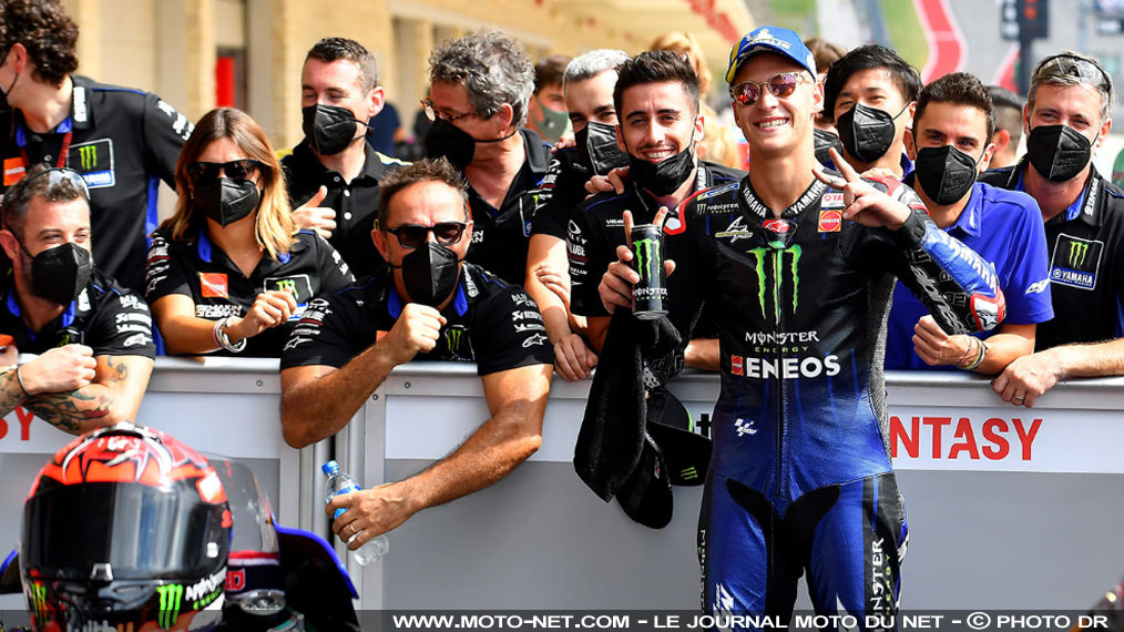 Fabio Quartararo est champion du monde MotoGP 2021 ! 