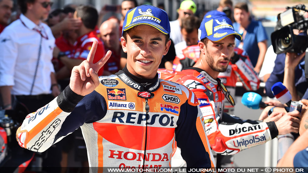 Compte rendu et résultats du GP d'Aragon MotoGP (Marquez vainqueur)