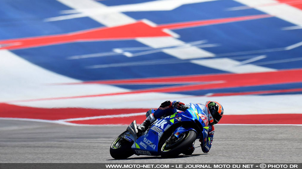 Compte rendu et résultats du GP des Amériques MotoGP 2019 (Rins vainqueur)