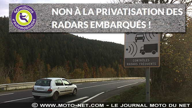 Grande manifestation numérique contre les voitures-radars privées