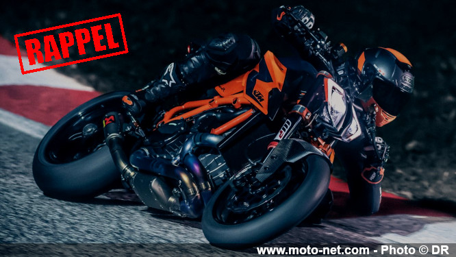 KTM rappelle les 1290 Super Duke R de 2020