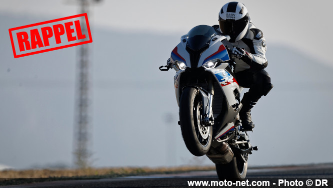 BMW rappelle 142 modèles de S 1000 RR en France