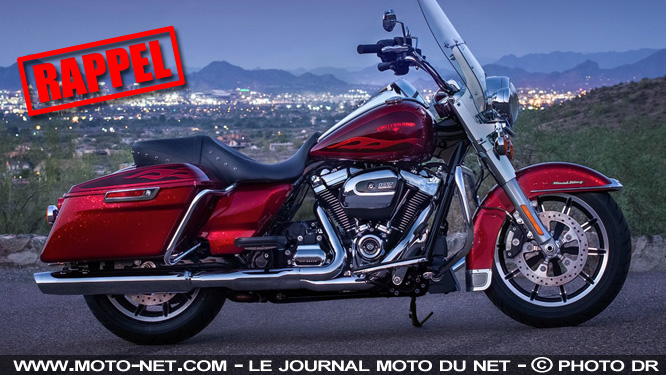 Harley-Davidson rappelle 57 000 motos dans le monde