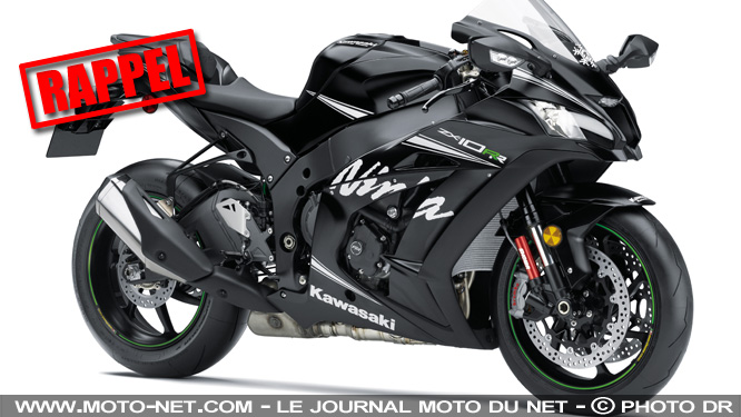 Kawasaki rappelle les Ninja ZX-10R et ZX-10RR