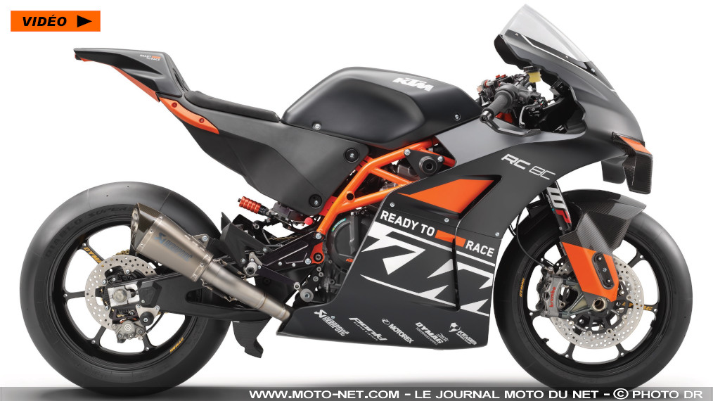 La sportive KTM RC 8C 2023 évolue - beaucoup - pour sa seconde saison