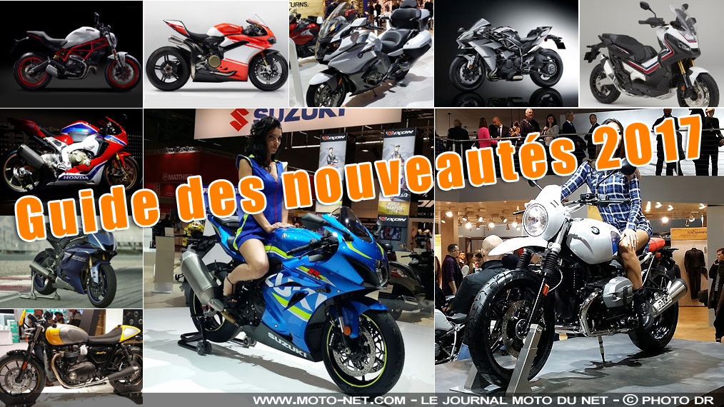 Présentations et prix des nouveautés motos et scooters 2017