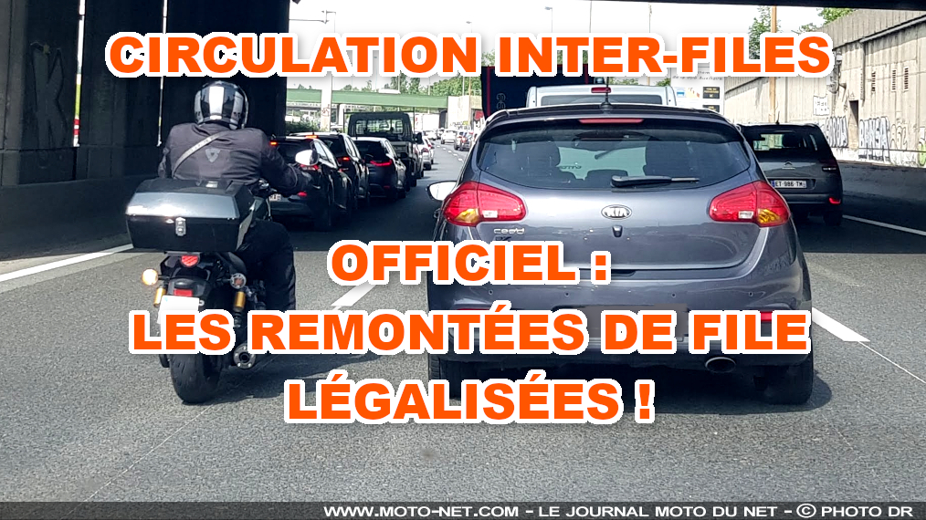 La circulation inter-files des motos légalisée dans toute la France

C'était une évidence, une formalité. Et pourtant, ce n'est qu'en 2025 que la remontée de files devient légale en France. Attention, ces files doivent être ininterrompues et se trouver sur autoroutes et routes à deux chaussées séparées avec au moins deux voies dans chaque sens. Il ne faut pas rouler trop vite non plus sinon, sanction !

