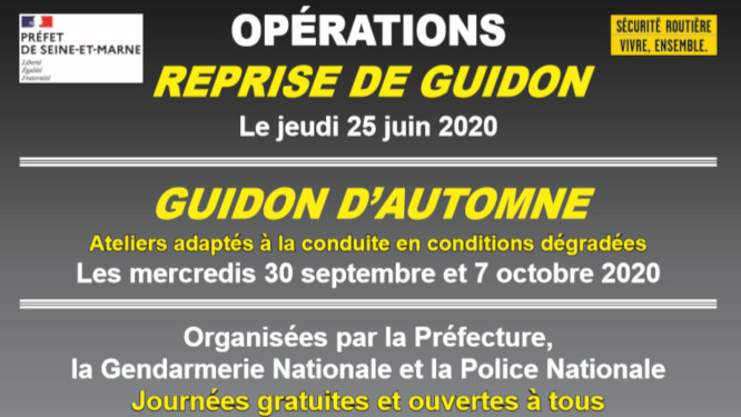 Trois journées gratuites de perfectionnement moto en Seine-et-Marne