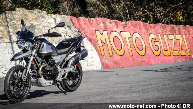 Moto Guzzi voit grand avec son nouveau trail V85 TT