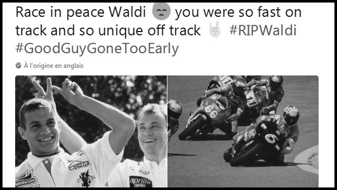 #RIPWaldi : Le pilote allemand Ralf Waldmann s'est éteint à l'âge de 51 ans