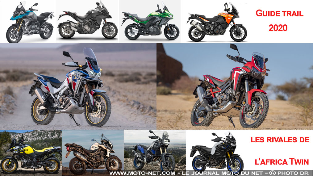 Les motos concurrentes de la nouvelle Honda Africa Twin 1100