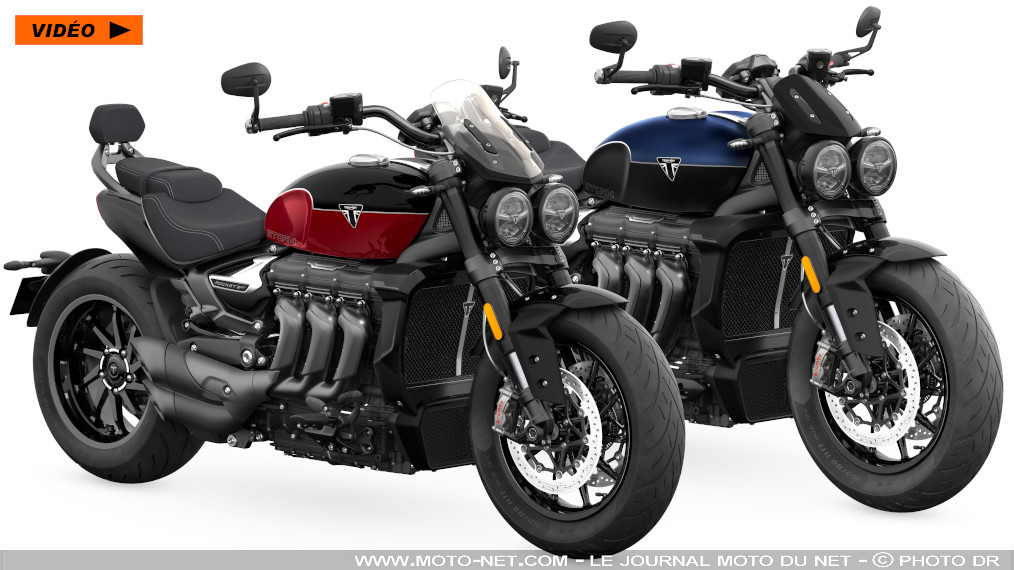 Triumph remet une louche et une couche sur ses Rocket 3… Storm