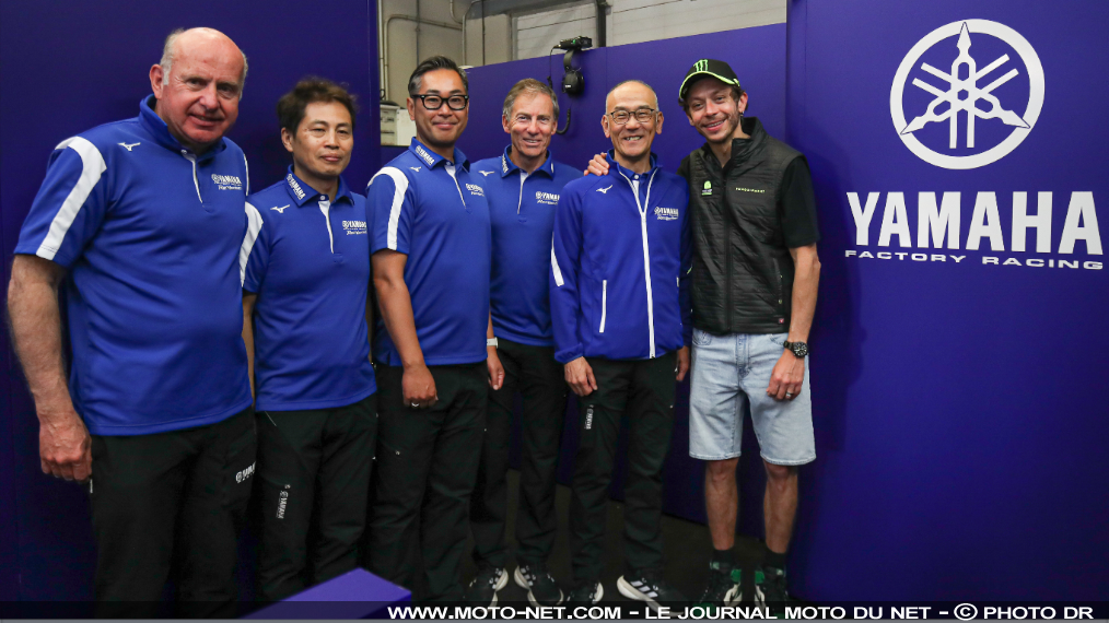 Valentino Rossi nommé ambassadeur Yamaha 