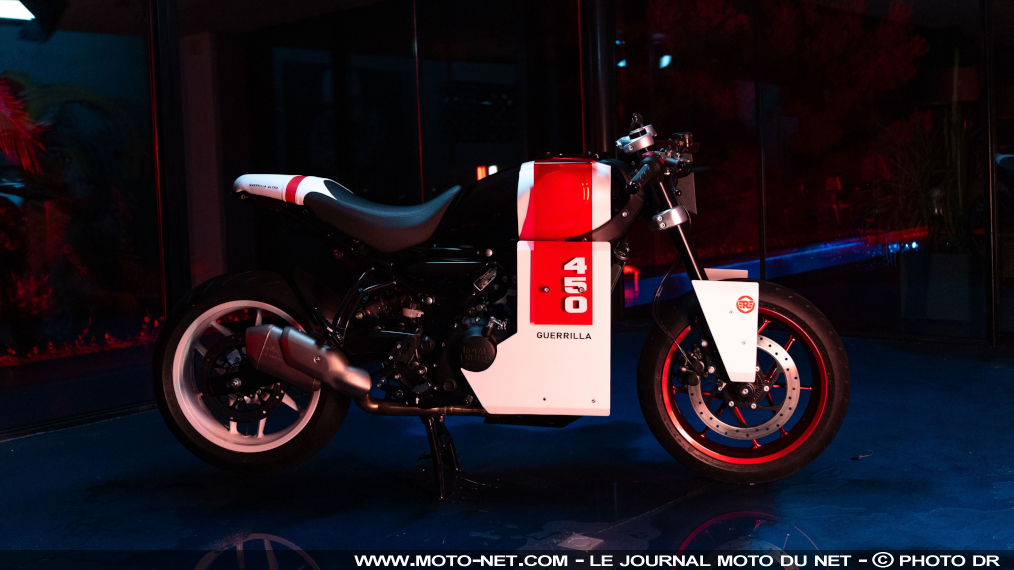 Royal Enfield Guerrilla 450 Ultra par Apex Motorcycle