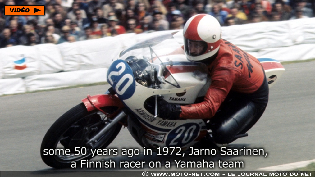 [Vidéo] Yamaha rend hommage au pilote moto finlandais Jarno Saarinen