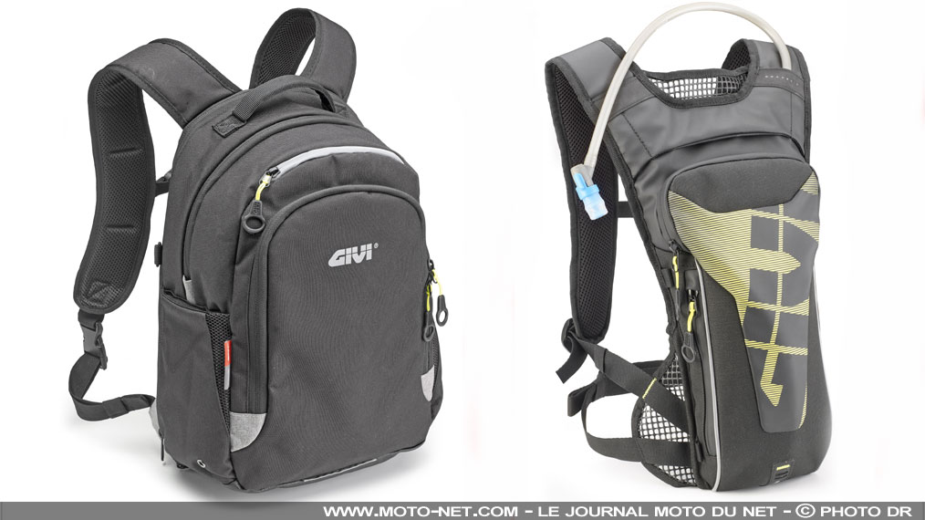 Sacs à dos Givi EA124 et GRT719 : pour la moto, le quotidien et le sport !