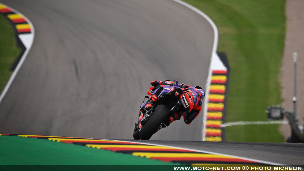 Grille de départ du Grand Prix d'Allemagne MotoGP 2024