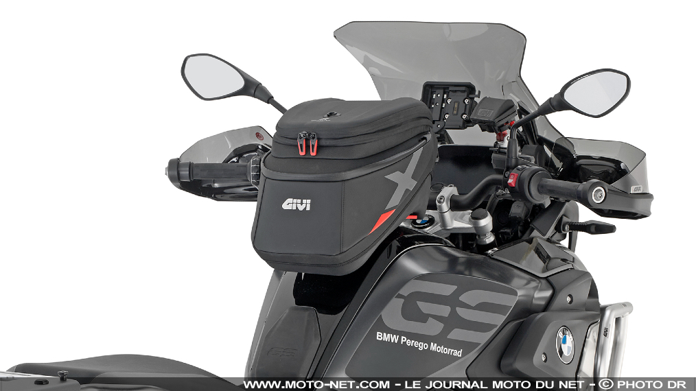 Essai bagagerie moto : Sacoche de réservoir magnétique Droxx Voyager - Moto -Station