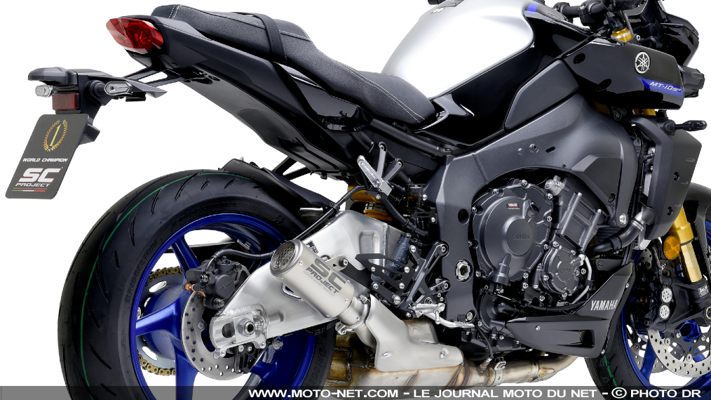 Silencieux SC-Project CRT pour Yamaha MT-10