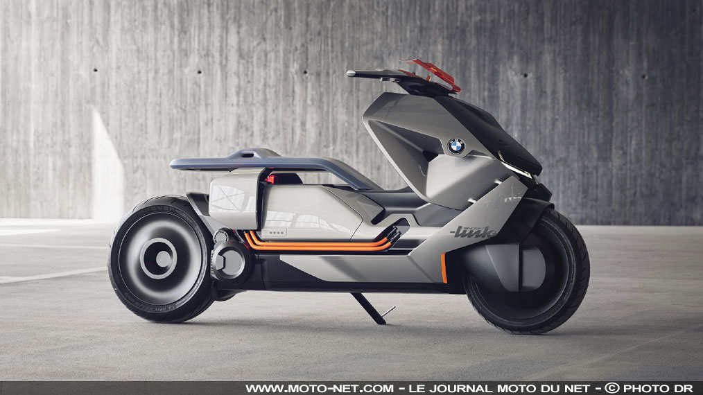 Prototype BMW Concept Link : le scooter électrique connecté