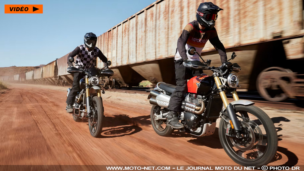 Triumph présente ses nouveaux Scrambler 1200 X et XE 2024